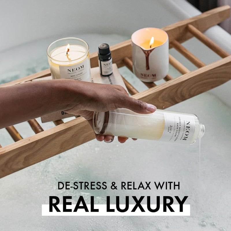 NEOM - Candle, Travel Size | Lavender, Jasmine & Rosewood | Scented Candles for On-The-Go | Luxury Aromatherapy Candles | Essential Oil Candle | Tranquil & Relax | Signature De-Stress Scent - Image 3
